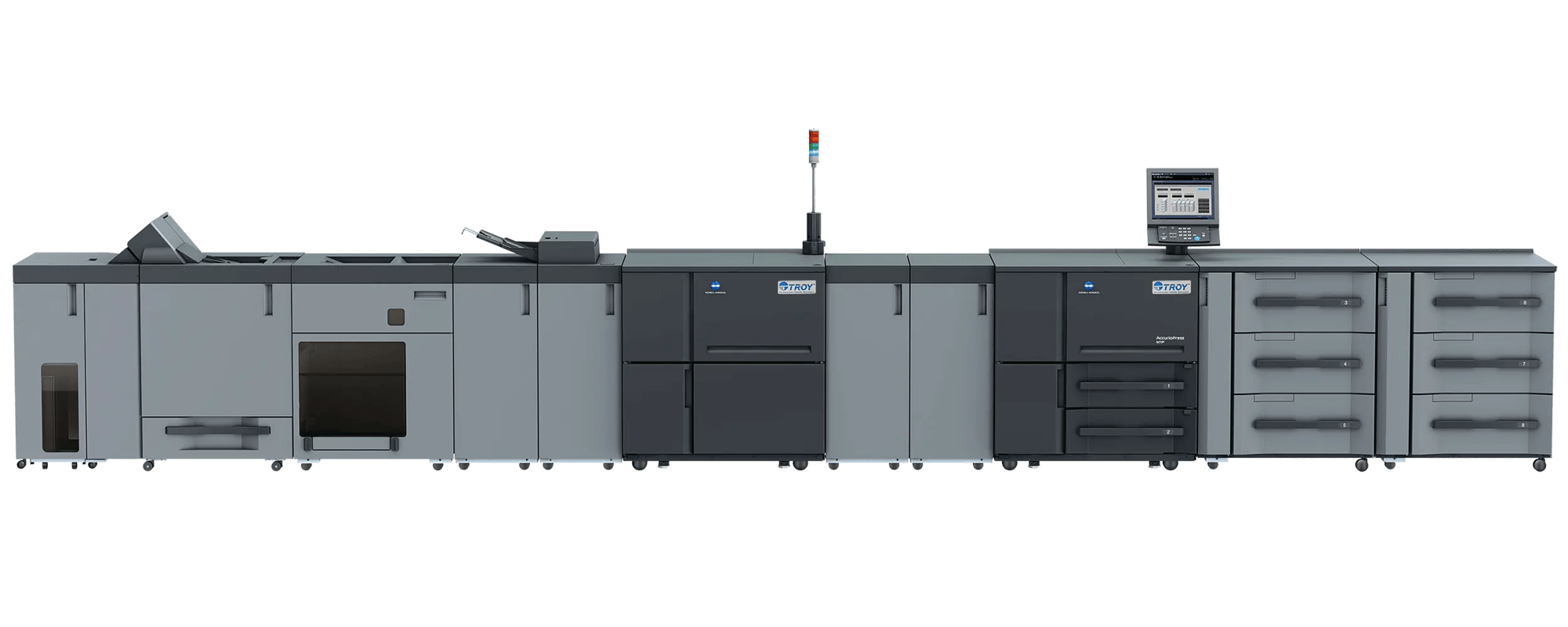 TROY MICR AccurioPress 6272P Seriendrucker