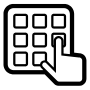 Pinpad-Symbol