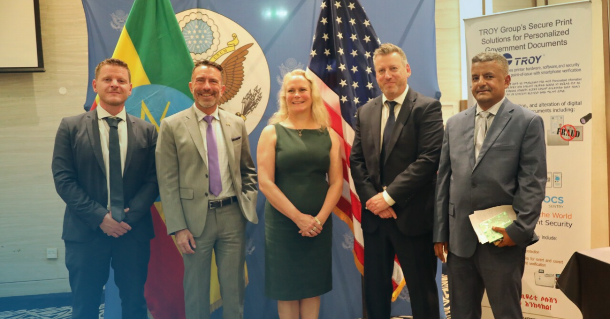 TROY Group in Äthiopien mit der US-Botschaft